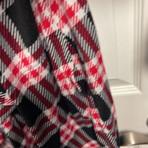 1X Paisley Raye Dusty Miller Plaid with Pockets - Picture 3 of 4